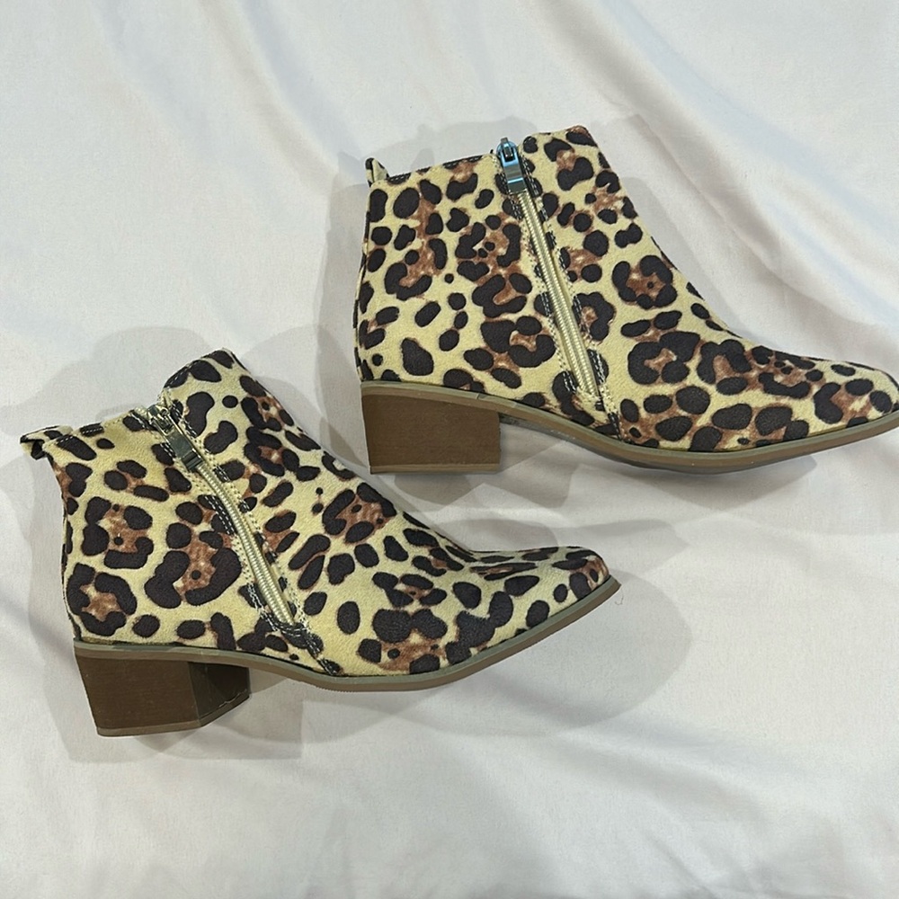 Cheetah Booties